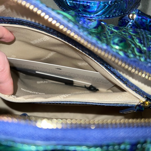 Brahmin Stacy royalty ombré Melbourne bag - Picture 5 of 13